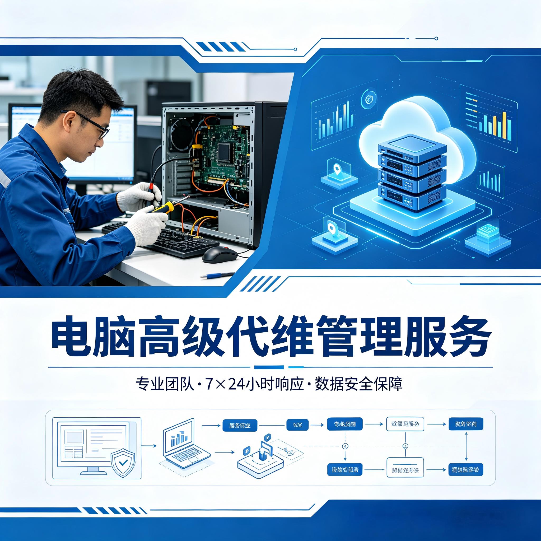 15台电脑高级代维管理服务