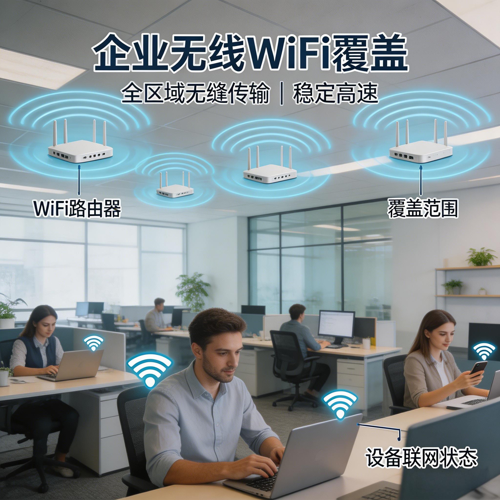 企业无线WIFI覆盖传输
